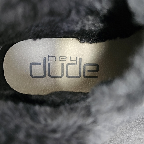 Hey Dude Women's Denny Leopard Print Faux Fur Bootie 7 - Picture 11 of 11